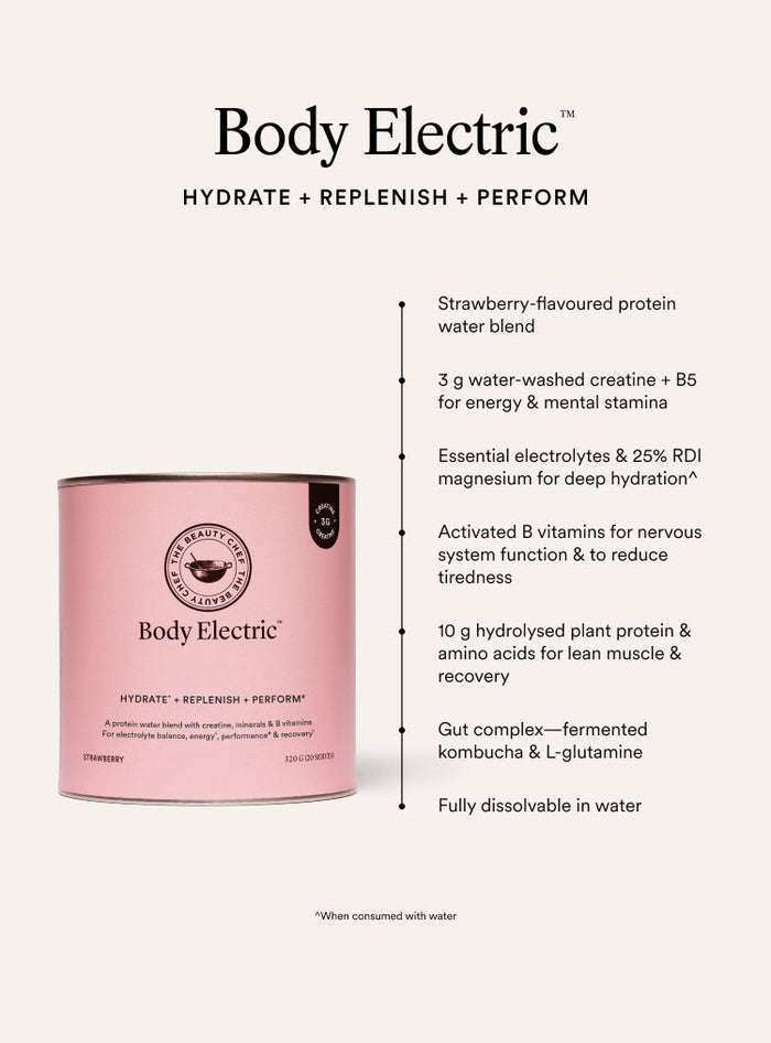 The Beauty Chef Body Electric + Creatine Protein Water - 320g - L'Organic