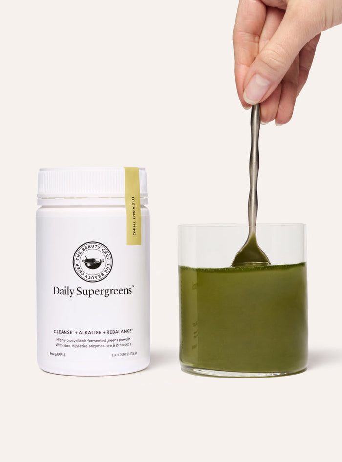The Beauty Chef Daily Supergreens Inner Beauty Support Pineapple 150g - L'Organic