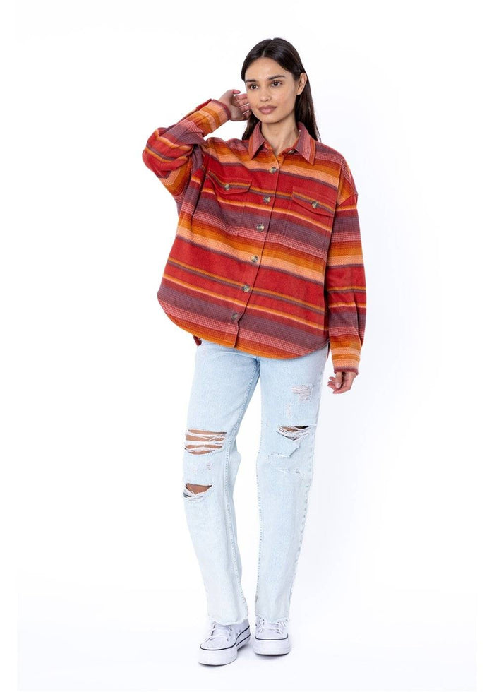 The Sisstr Ensenada Long Sleeve Fleece - Bascora