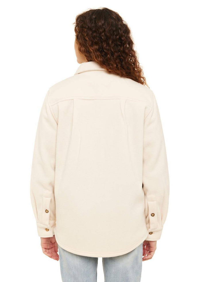 back girl wearing white Sisstr Michelle Eco-Zy Shirt