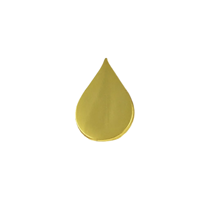 Tiny Gold Droplet Pin