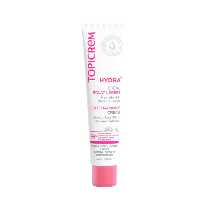 Topicrem Hydra+ Light Moisturizing Radiance Cream 40ml