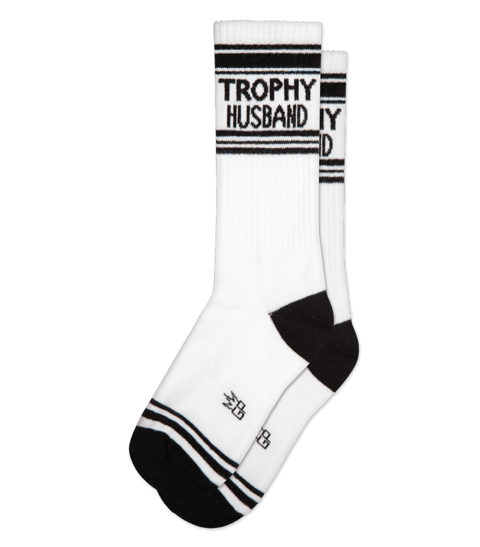 Trophy Husband Premium Cotton Gym Socks