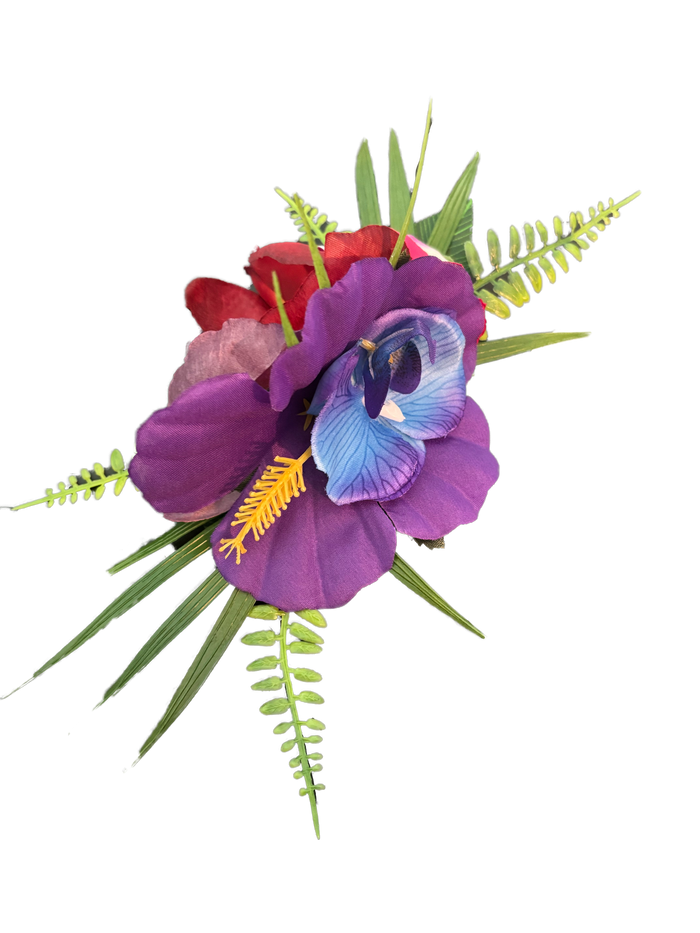 Purple and Red