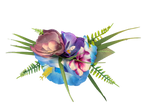 Blue and Purple