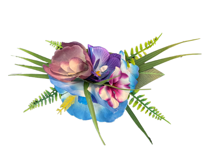 Blue and Purple