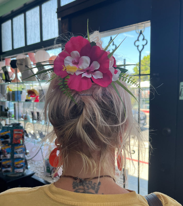 Tropical Flower Hair Clip