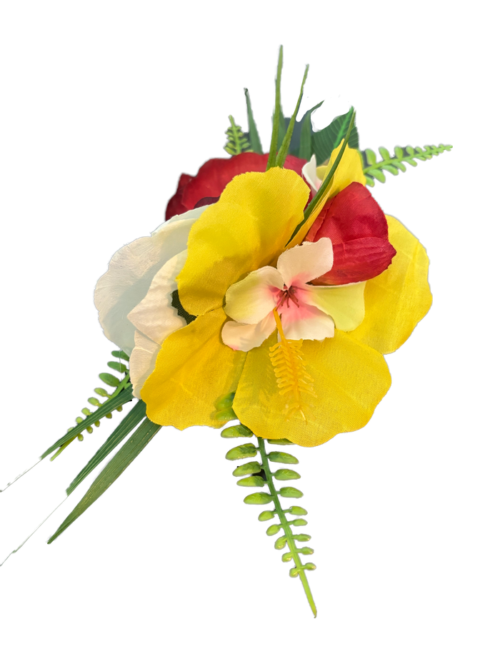 Tropical Flower Hair Clip