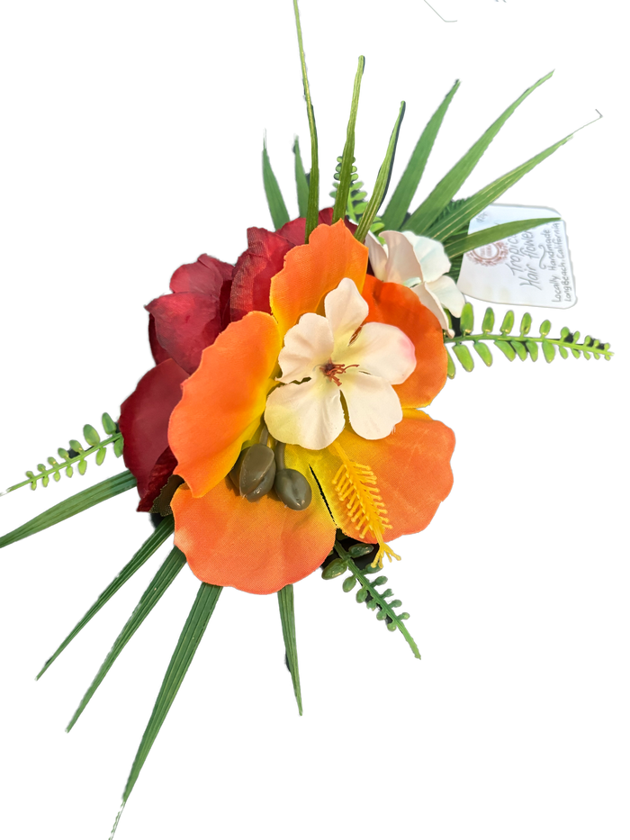Tropical Flower Hair Clip