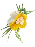 Yellow and White