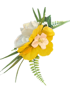 Yellow and White