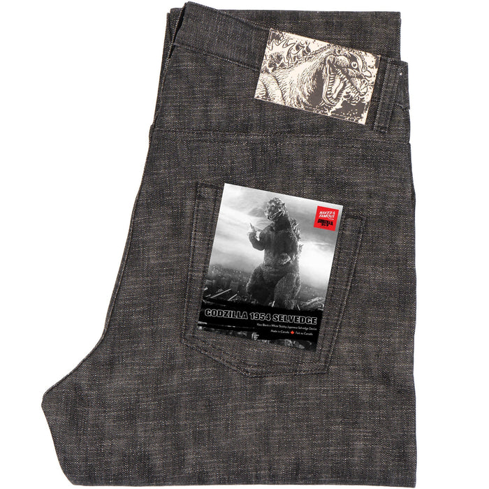 True Guy - 1954 Godzilla Selvedge - Black by Naked & Famous Denim