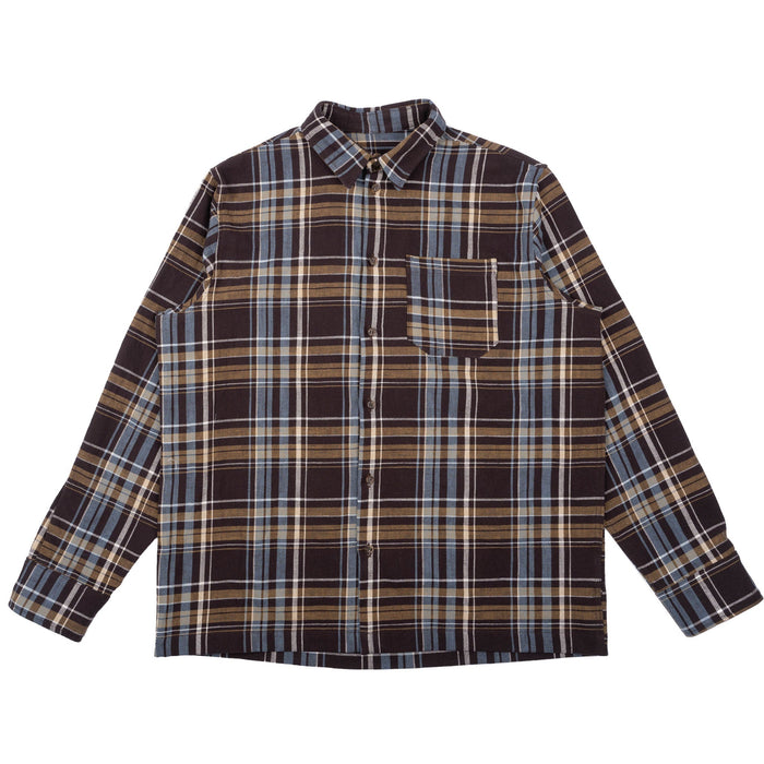 True Shirt - Slub Yarn Flannel - Navy by Naked & Famous Denim
