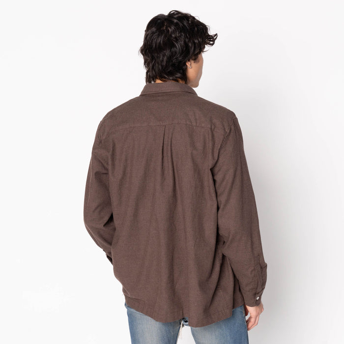 True Shirt - Soft Twill - Brown by Naked & Famous Denim