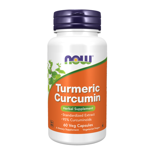 Turmeric Curcumin 60 Veg Capsules - كبسولات الكركم والكركمين ناو 60 كبسولة نباتية