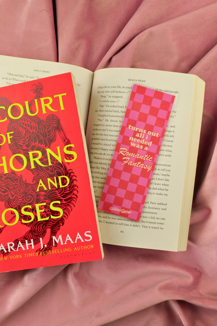 Turns Out All I Needed Was a Romantic Fantasy Bookmark
