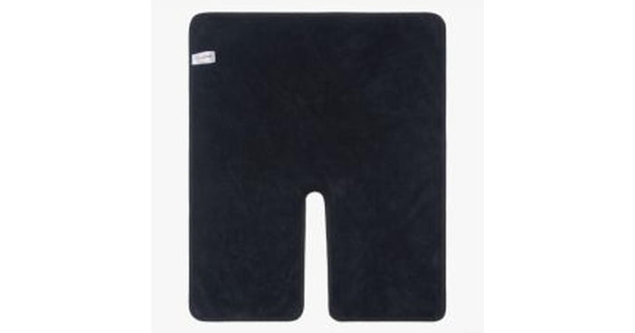 U Shape Towel Microfiber Grey 40x50cm (4pc/pk)
