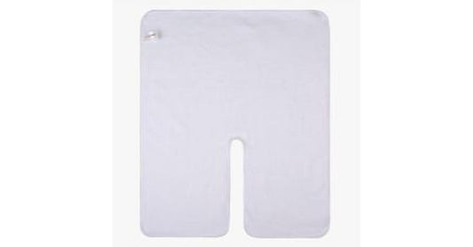 U Shape Towel Microfiber White 40x50cm (4pc/pk)