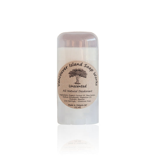 Aluminum-free deodorant. Handmade, natural, deodorant. Made on Vancouver Island in BC, Canada.