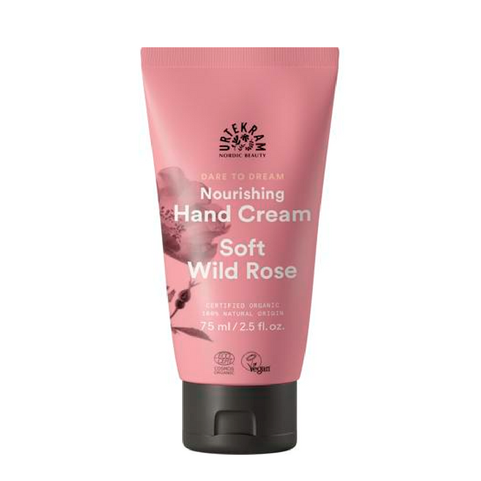 Urtekram Nourishing Hand Cream Soft Wild Rose 75ml