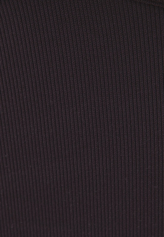 V-Neck Cropped Top - GANACHE