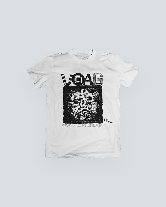Vaag : RAUW ! S/S T 190gr Jersey White
