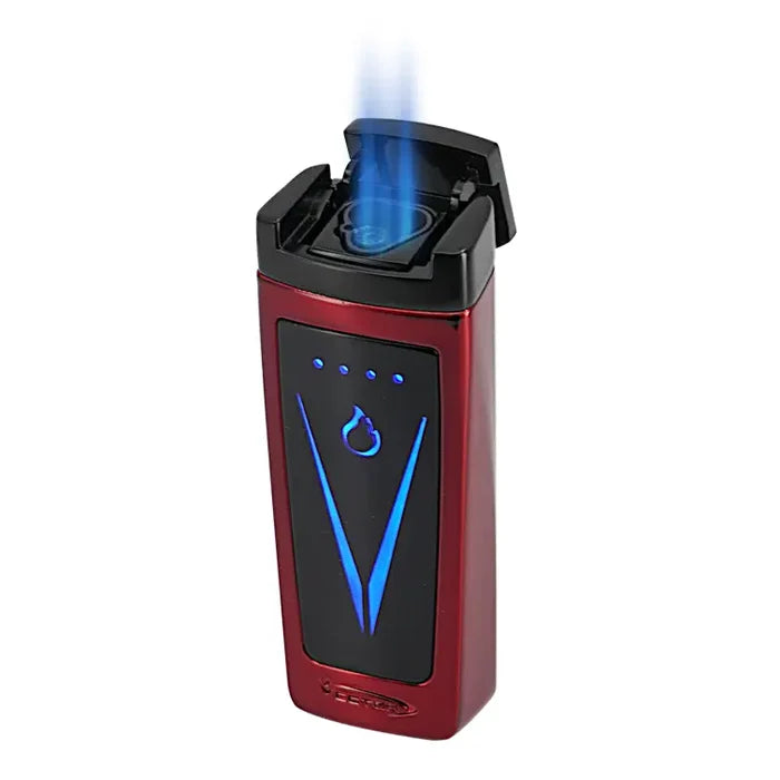 Vector Icon2 Sparkle Burgundy Torch Lighter - ICON2-10
