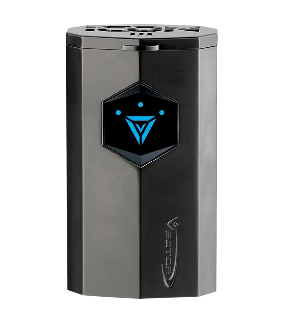 Vector Icon3 Gunmetal Satin Torch Lighter With Punch - ICON3-2