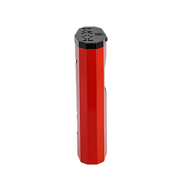 Vector Icon3 Red Lacquer Torch Lighter With Punch - ICON3-8