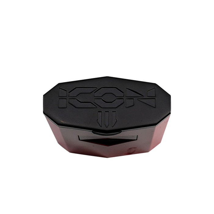 Vector Icon3 Red Lacquer Torch Lighter With Punch - ICON3-8