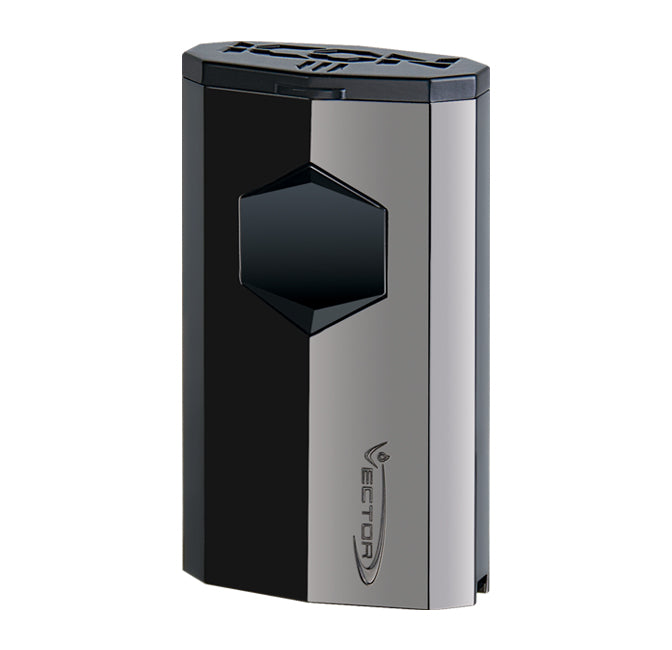 Vector Icon3 Sparkle Black Torch Lighter With Punch - ICON3-7