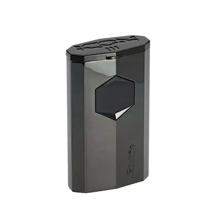 Vector Icon3 Sparkle Black Torch Lighter With Punch - ICON3-7
