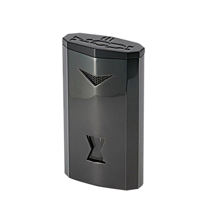 Vector Icon3 Sparkle Black Torch Lighter With Punch - ICON3-7