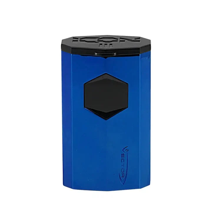 Vector Icon3 Sparkle Blue Torch Lighter With Punch - ICON3-6