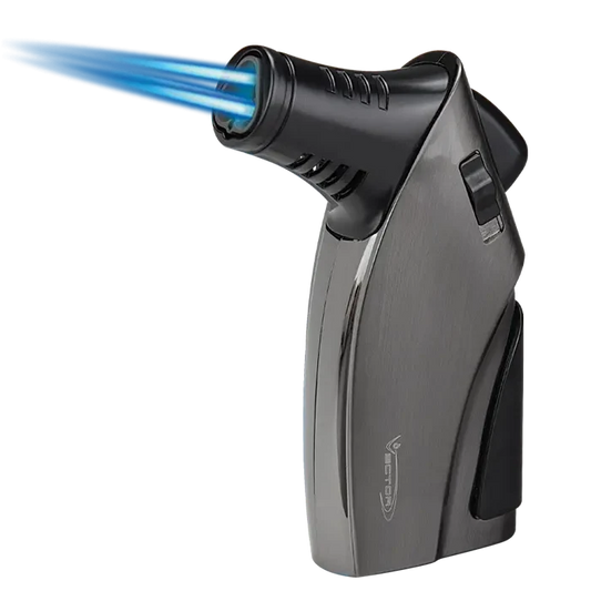 Vector Ironfist Gunmetal Satin Torch Lighter - IRONFIST02