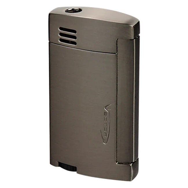 Vector Magnum Gunmetal Satin Torch Lighter - MAGNUM2