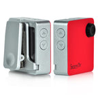 Wearable Camera 1080p HD WiFi Control Compact Red