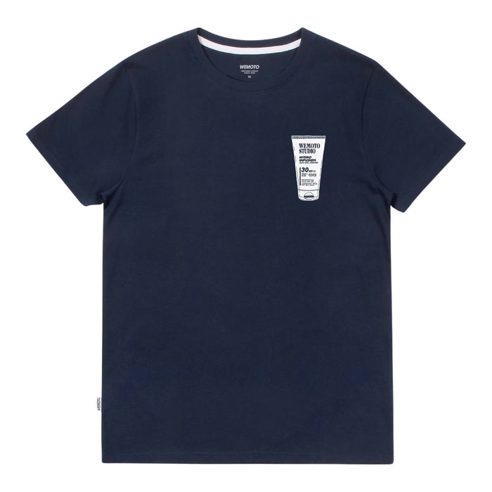 Wemoto Sun Cream T-Shirt Navy Blue