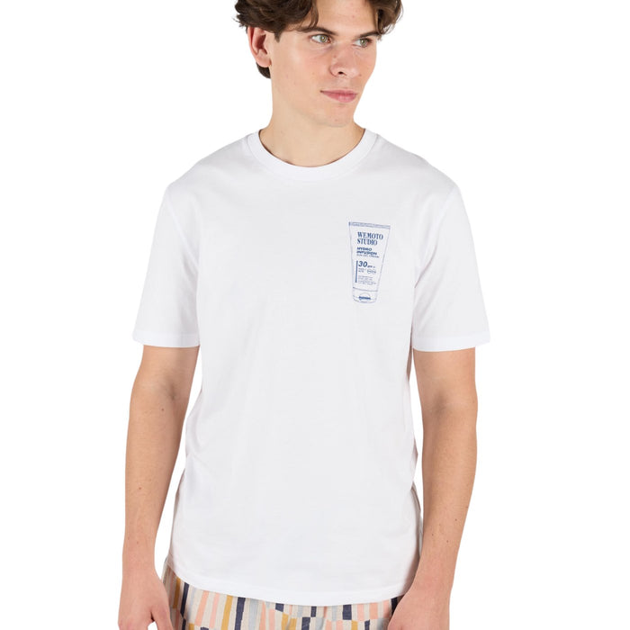 Wemoto Sun Cream T-Shirt White