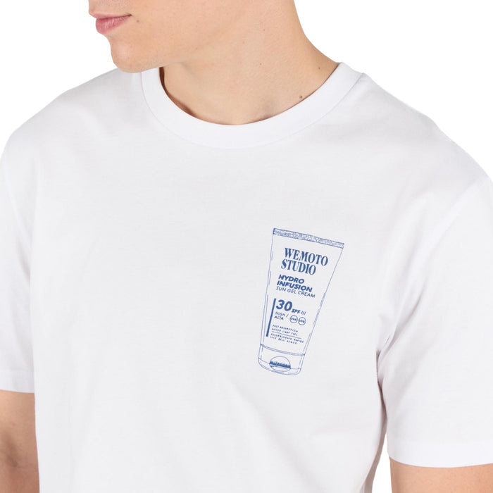 Wemoto Sun Cream T-Shirt White