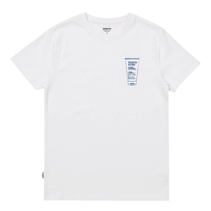 Wemoto Sun Cream T-Shirt White