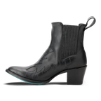 Western Chelsea Bootie - Jet Black