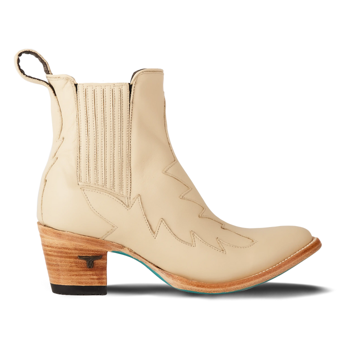 Western Chelsea Bootie - Pale Ivory