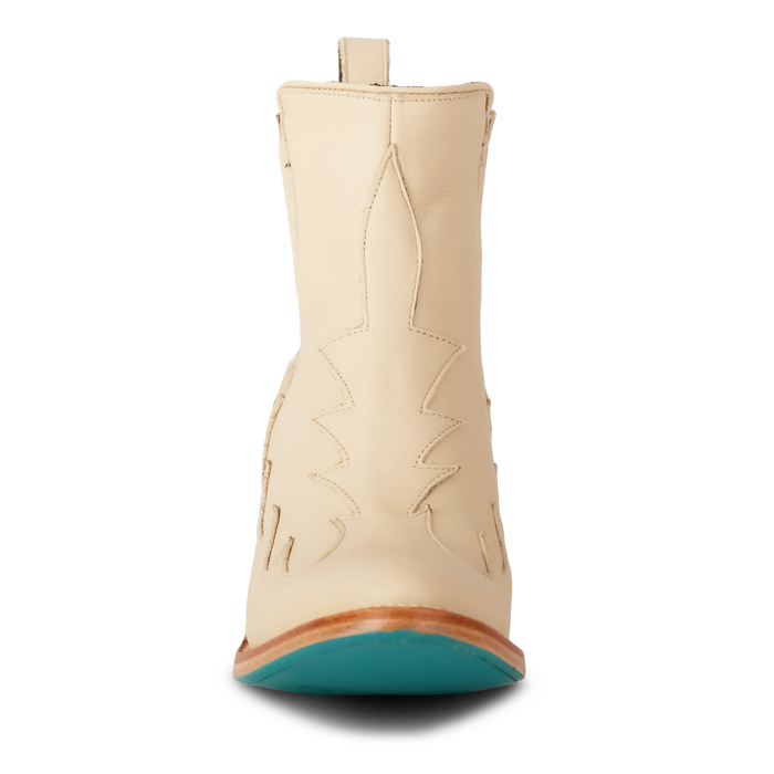 Western Chelsea Bootie - Pale Ivory