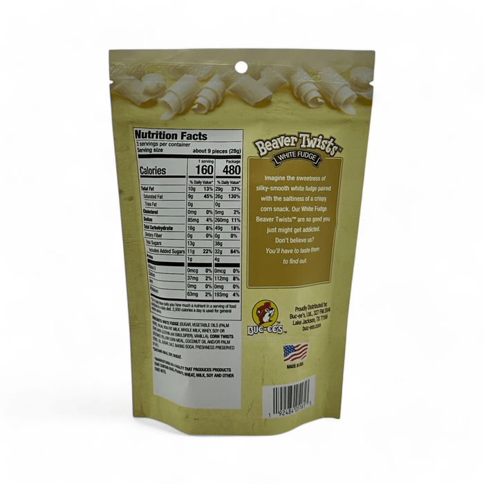 White Fudge Beaver Twists