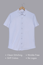 White Smart Tech Shirt Shirts Maxzone Clothing