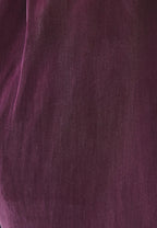 Wide Leg High Waist Trousers with Pleat Details - PURPLE POTION