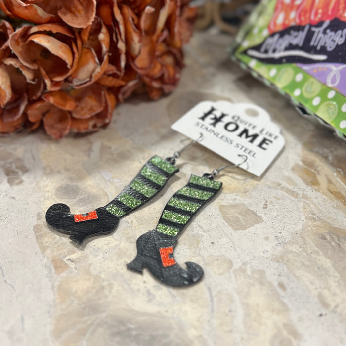 Witch Legs Earrings