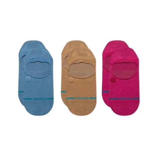 WMS Icon No Show 3 Pack Sock