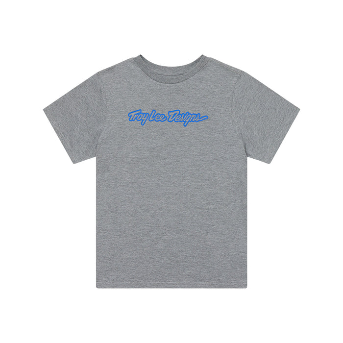 Womens Short Sleeve Tee Signature Gray Heather